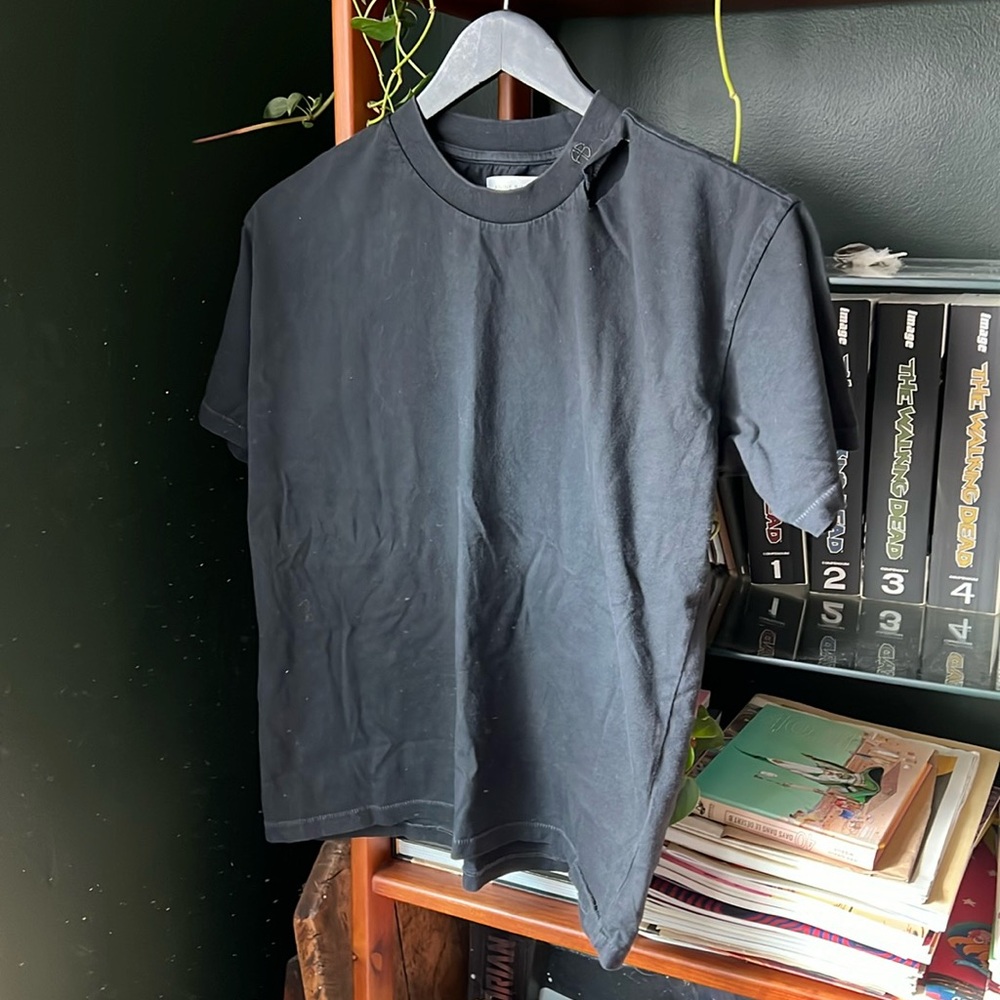 Anine Bing Cutout Rip Tee